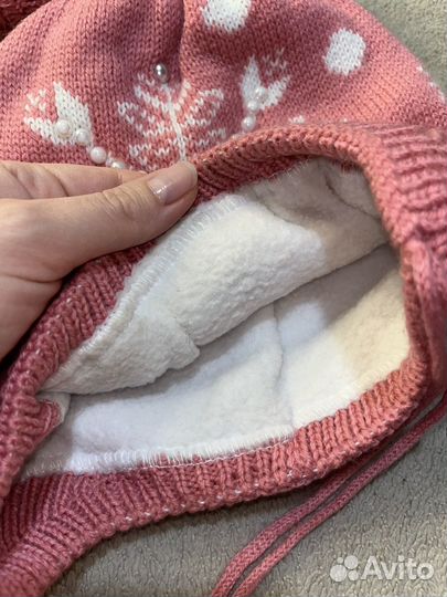 Шапка зимняя для девочки