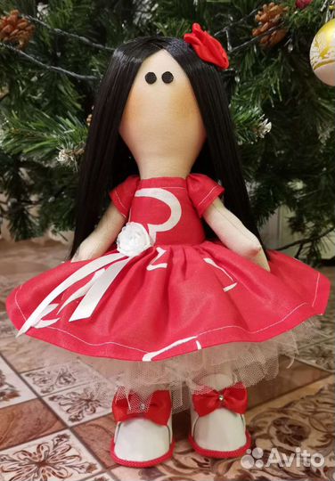 Интерьерная кукла ручной работы