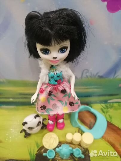 Панда с питомцем, enchantimals