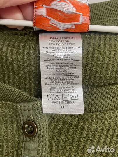 Лонгслив Harley Davidson XL Оригинал Новый