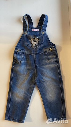 Джинсовый комбинезон gloria jeans 86 лонг 86