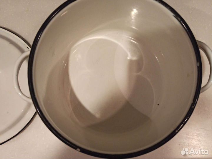 Кастрюля эмалированная 2,5л