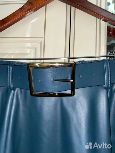 Кожаная юбка