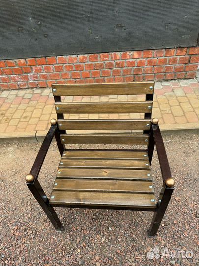 Скамейка, садовая мебель 2 метра