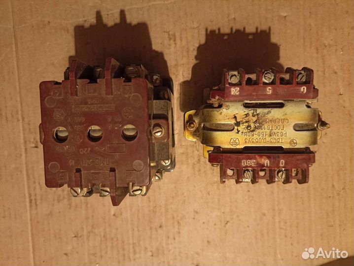 Магнитный пускатель,трансформатор