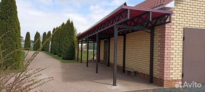 Навес металлический