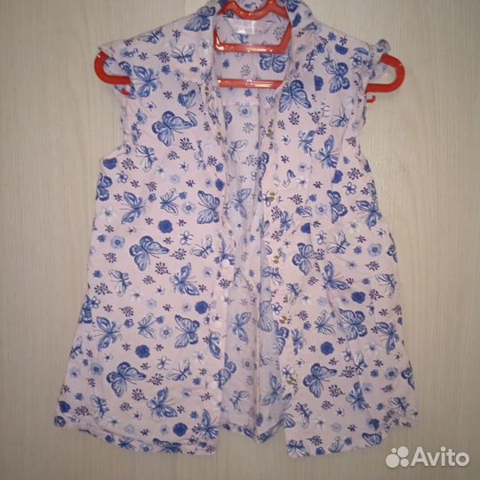 Блузка для девочки 128