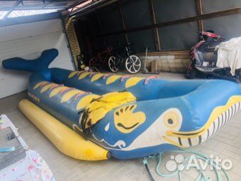 Водные аттракционы Банан и Кит