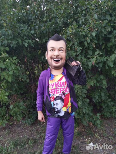 Ростовая кукла Пирожков,Жуков,Руки вверх,аниматор