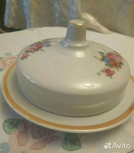 Масленка.Крышка от маслёнки