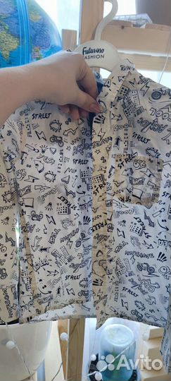 Рубашки школьные для мальчика 122-128