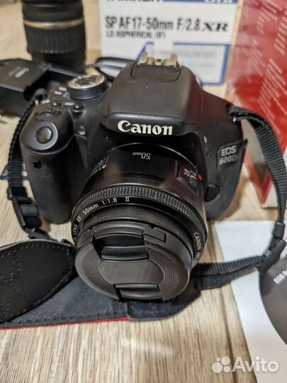Зеркальный фотоаппарат canon eos 600d