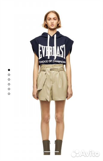 Шорты экокожа Zara новые с бирками