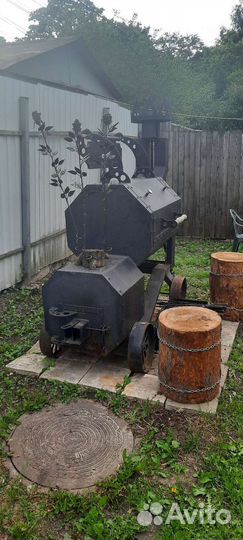 Коптильня Мангал. (Замок)