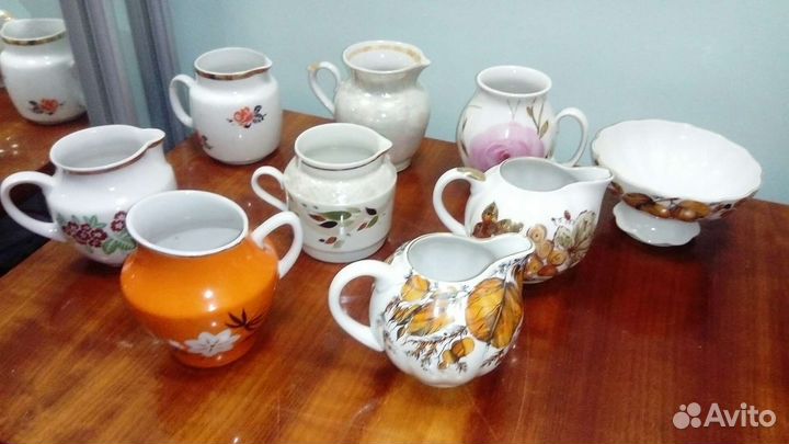 Молочник фарфор СССР