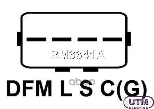 Регулятор генератора RM3341A Utm