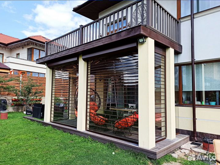 Рольставни прозрачные с замком от производителя