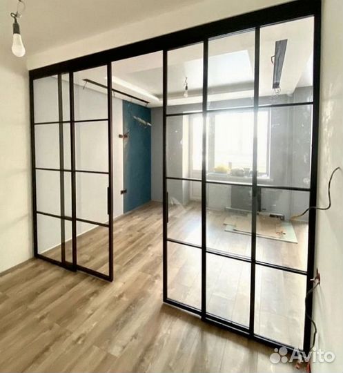 Алюминиевые витражи для коттеджа