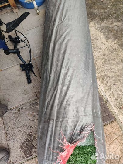 Искусственный газон новый в рулоне