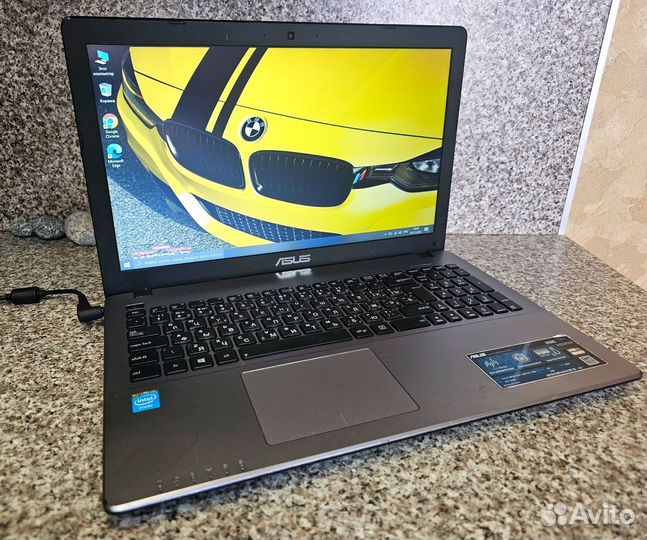 Ноутбук для офиса Asus X550/2ядра/4GB/500GB
