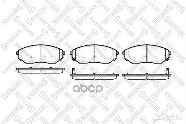 1052 002B-SX 1041 02D11130M-01 колодки диско