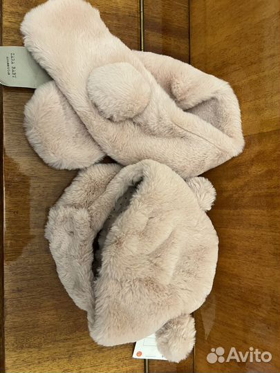 Комплект, шапочка+шарфик