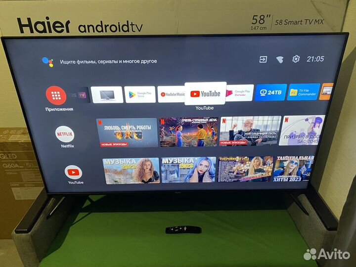 Haier 58 mx. 58 Smart TV MX.