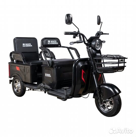 Электротрицикл White Siberia SibTrike MAX 2000W
