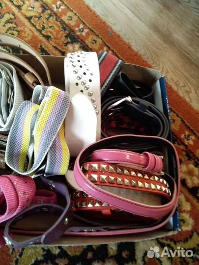 Ремни поясные разные