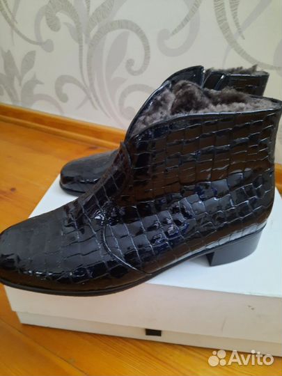 Полусапоги женские зимние ботинки новые