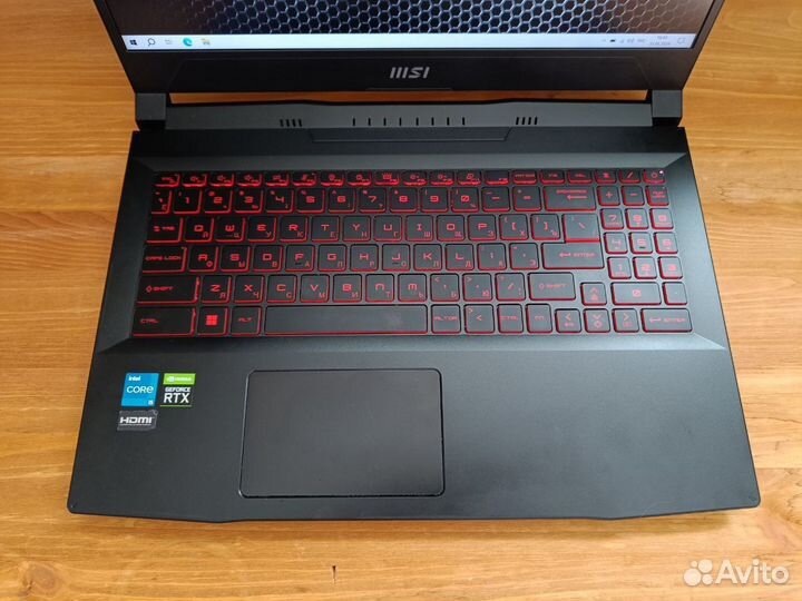 Ноутбук MSI Katana i5 12450h / 16 / 512 / RTX 3060