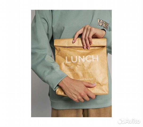 Сумка для ланча RoadLike lunch time, желтый