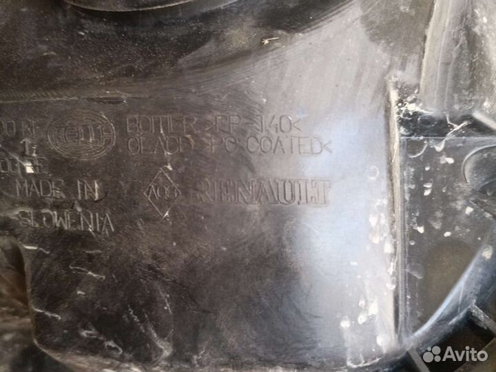 Передняя правая фара renault symbol 1