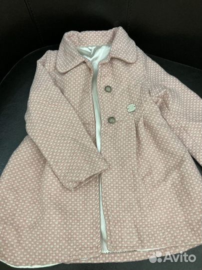 Пальто для девочки 92