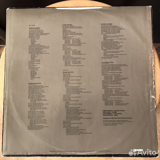 Metallica - 1991, 2 LP, DFI