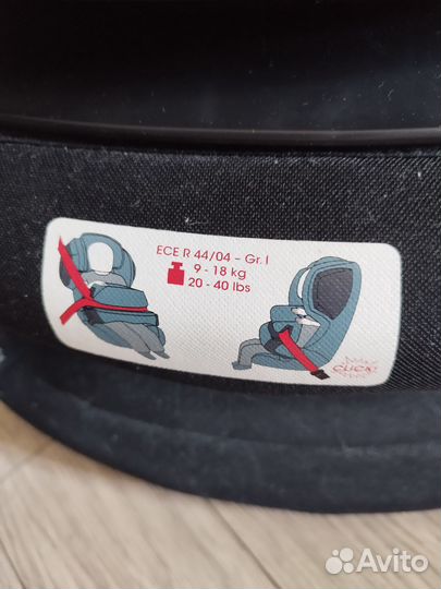 Детское автокресло cybex Juno 2-fix 9-18 кг