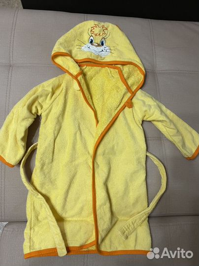 Детский махровый халатик