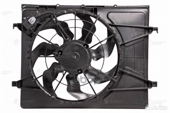 Вентилятор охлаждения с кожухом LFK 08H1 luzar