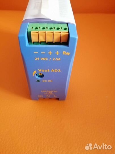 Блок питания dran60-24. 24 Вольта, 60ватт