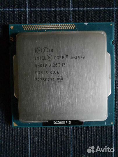 Процессор Intel core i5 3470