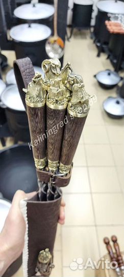 Шампура ручной работы звери