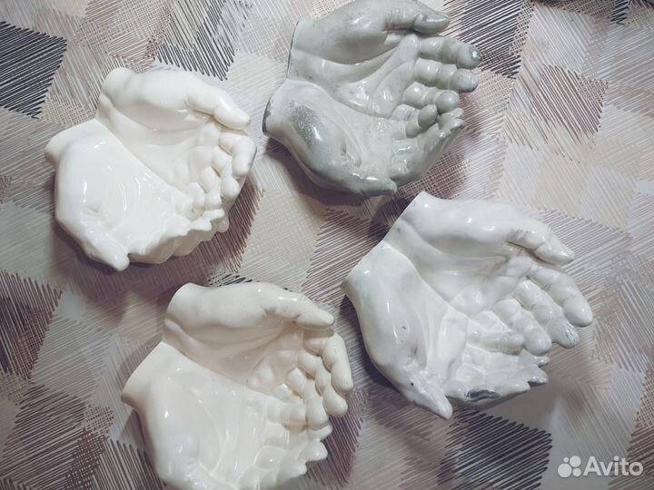Ладони / руки из гипса