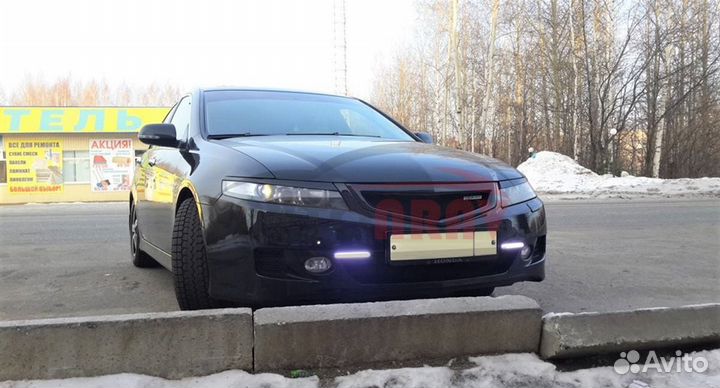 Реснички на фары для Honda Accord 7