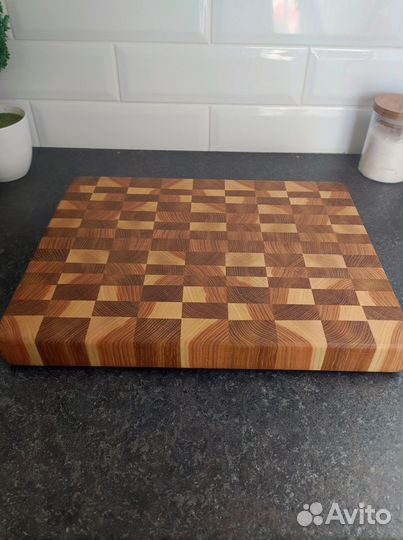 Доска разделочная торцевая (Кубики)