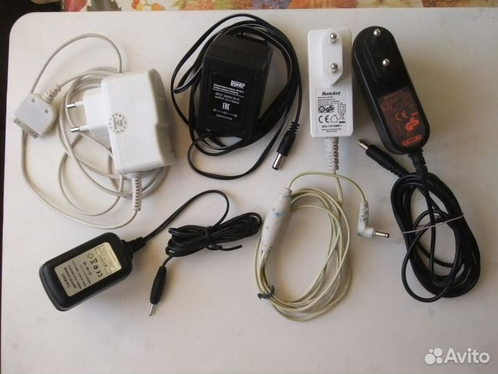 Адаптеры Блоки питания разные Зарядки Новые sony