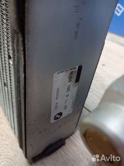 Радиатор кондиционера печки на BMW X5 Е53