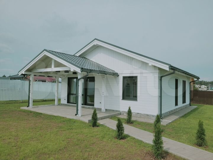 Дом 77 м² на участке 8 сот.