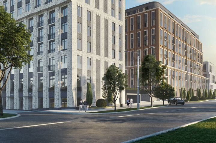 2-к. квартира, 61,6 м², 1/16 эт.