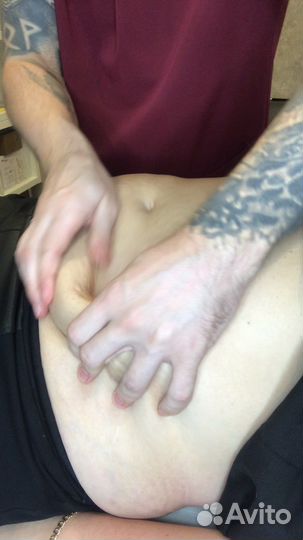 Массаж живота, висцеральный массаж