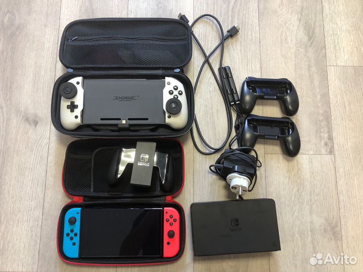 Nintendo switch oled с играми